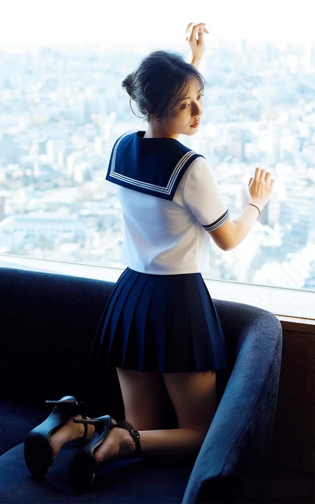 奥山かずさ,1994年3月10日出生于青森县,身高164cm,2016年获"第1回ミ