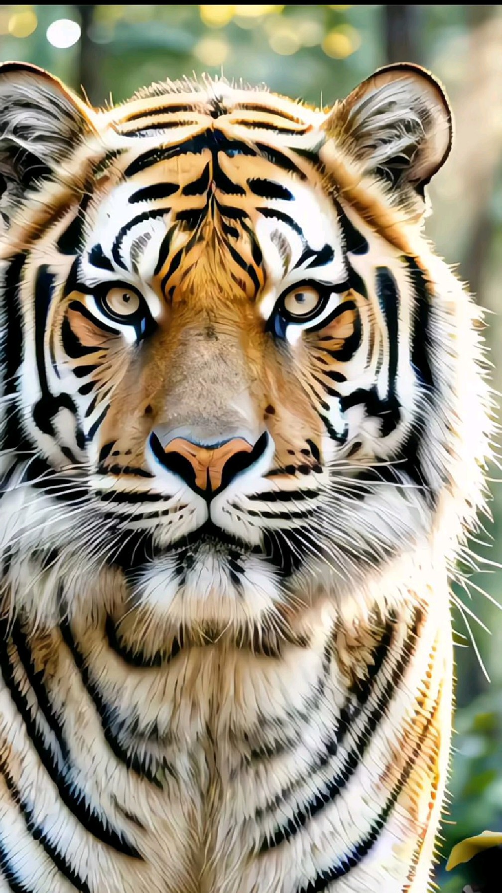 每天看一分钟老虎的眼睛可以提高你的胆识和霸气