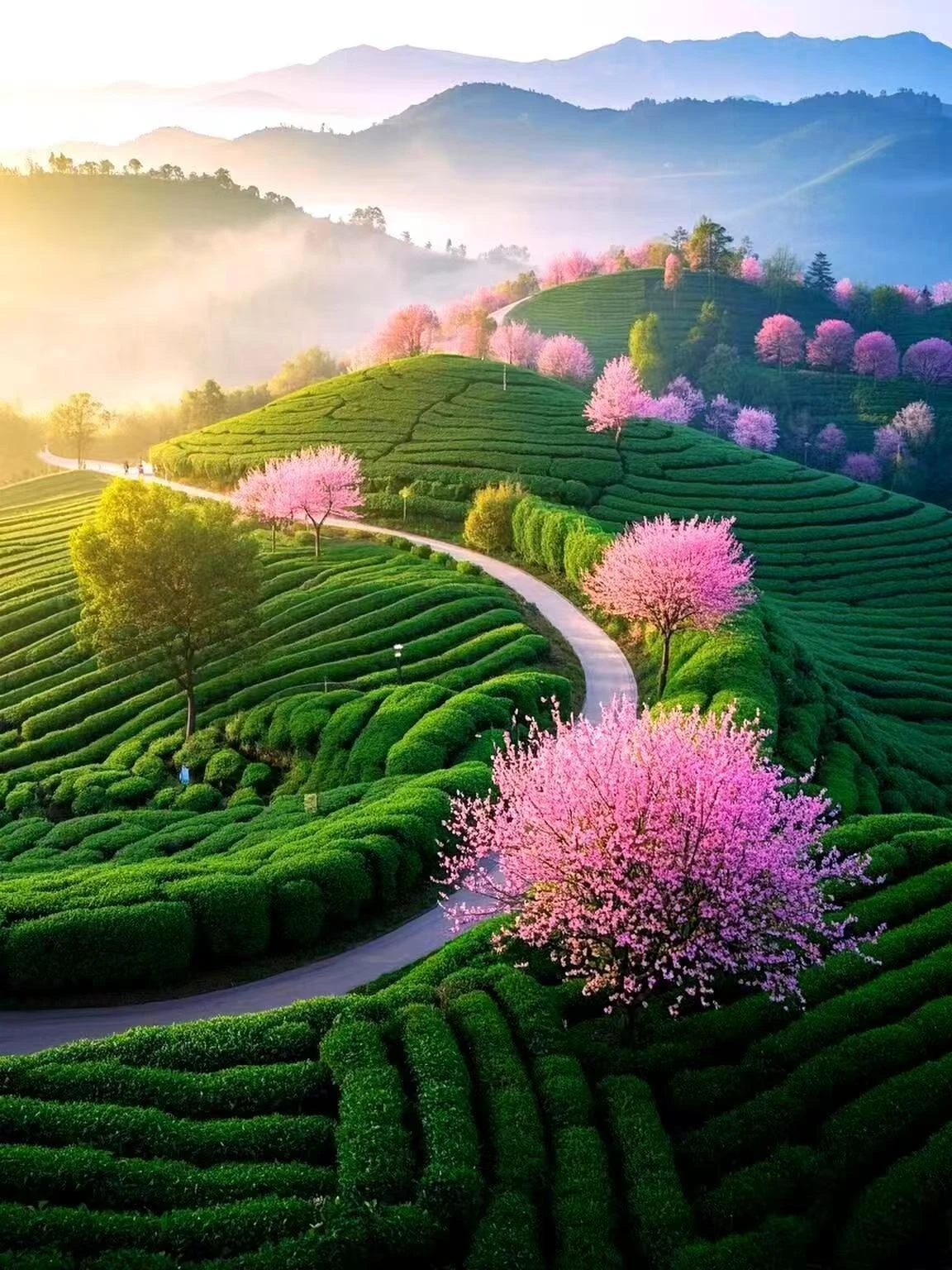 人间绝美在茶山