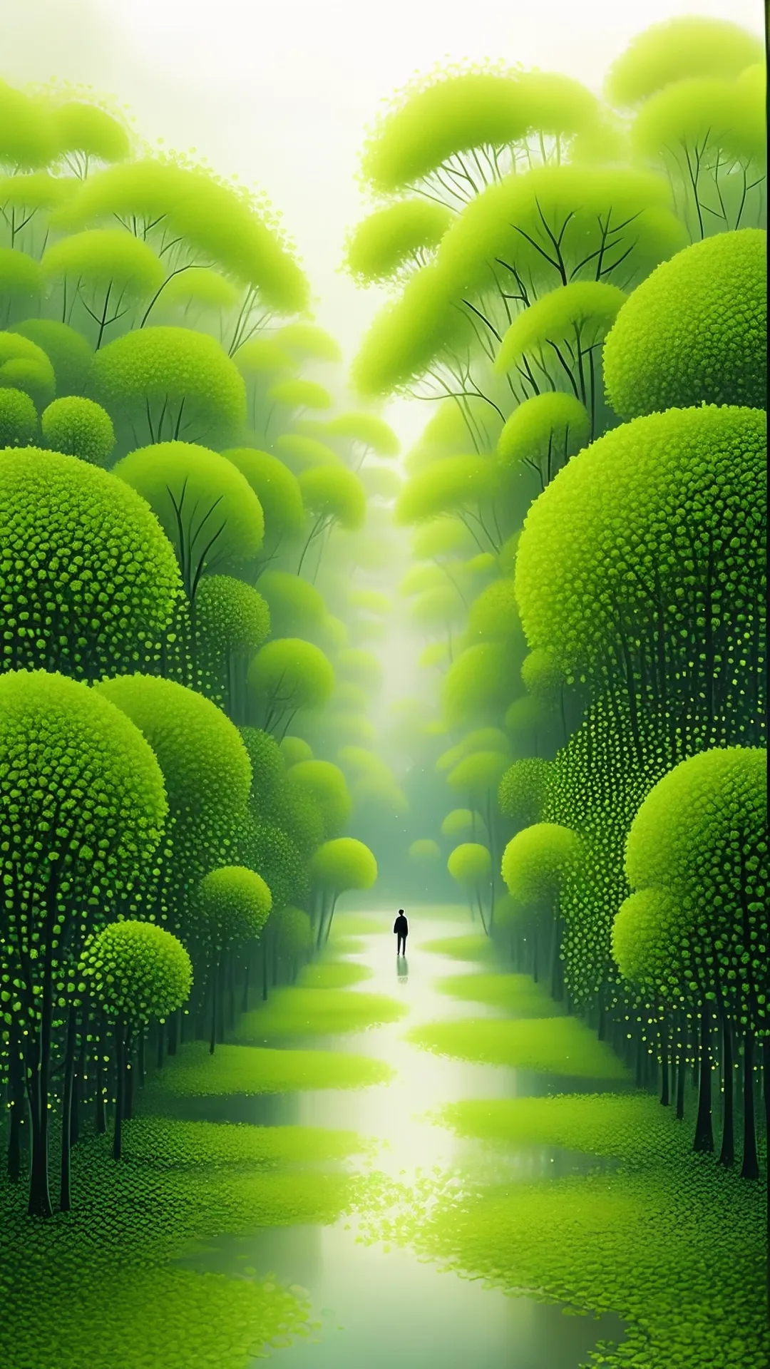 绿色风景护眼壁纸,新的一周开启养眼模式