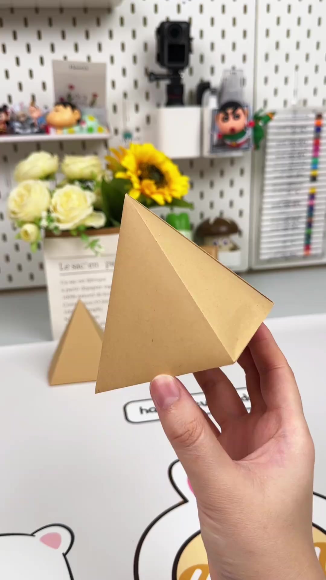 教你用a4纸折个礼物盒子,好看又实用!