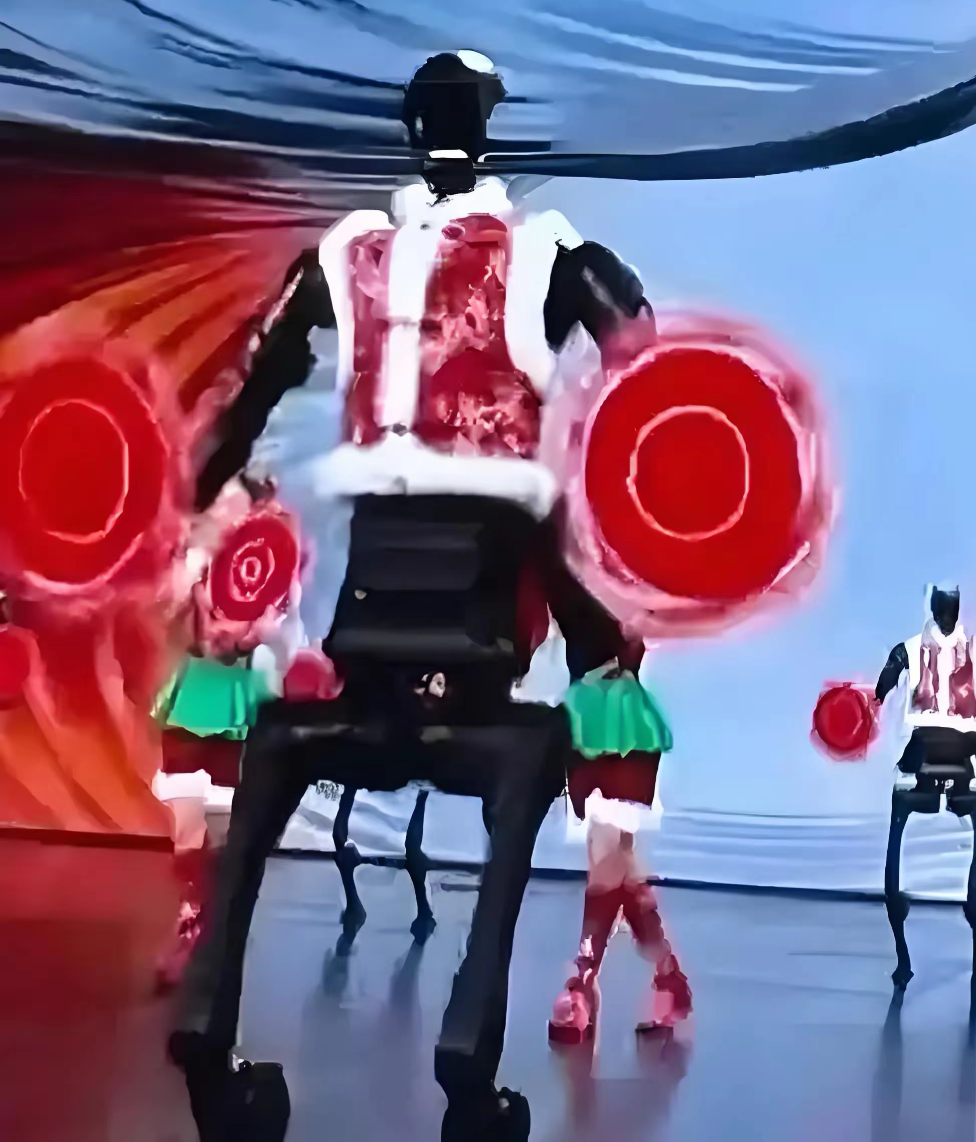 中国春晚机器人手绢甩出"科技核武":马斯克看完连夜改ppt,日本网友
