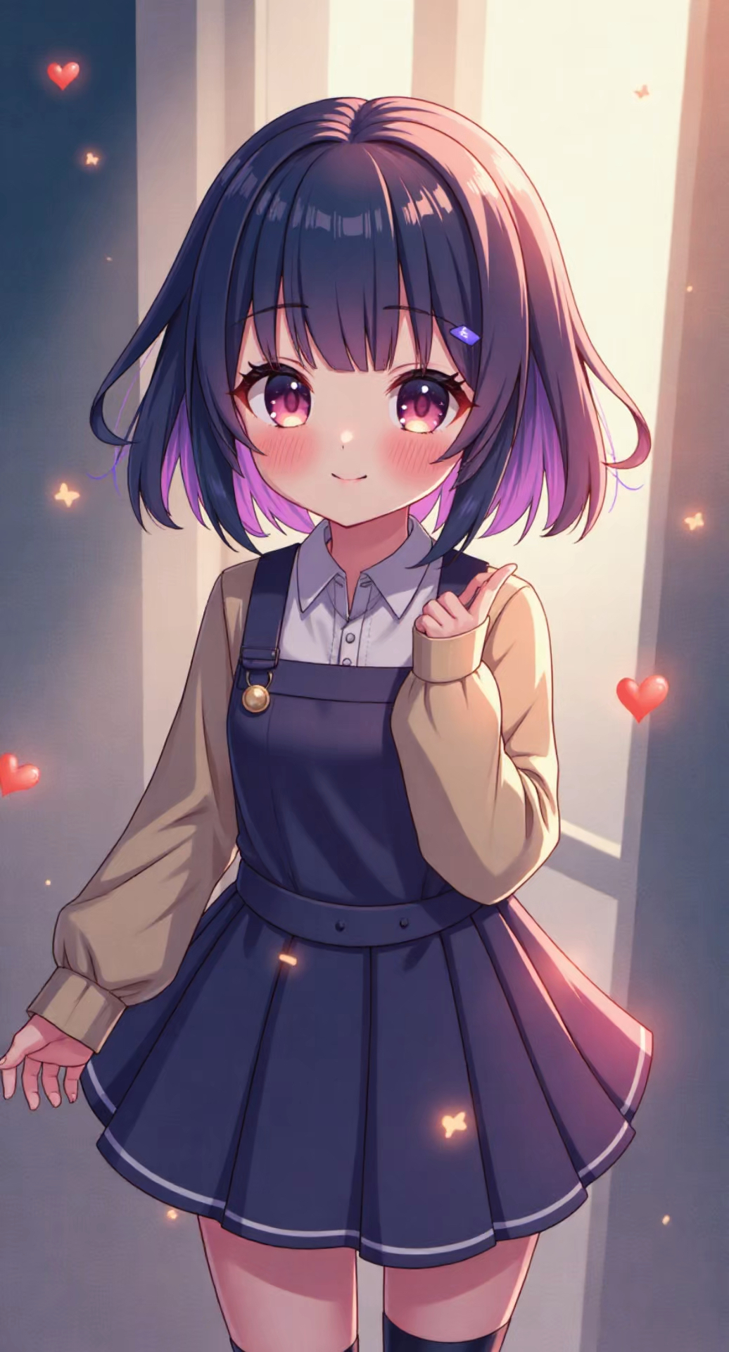 动漫二次元小女孩!