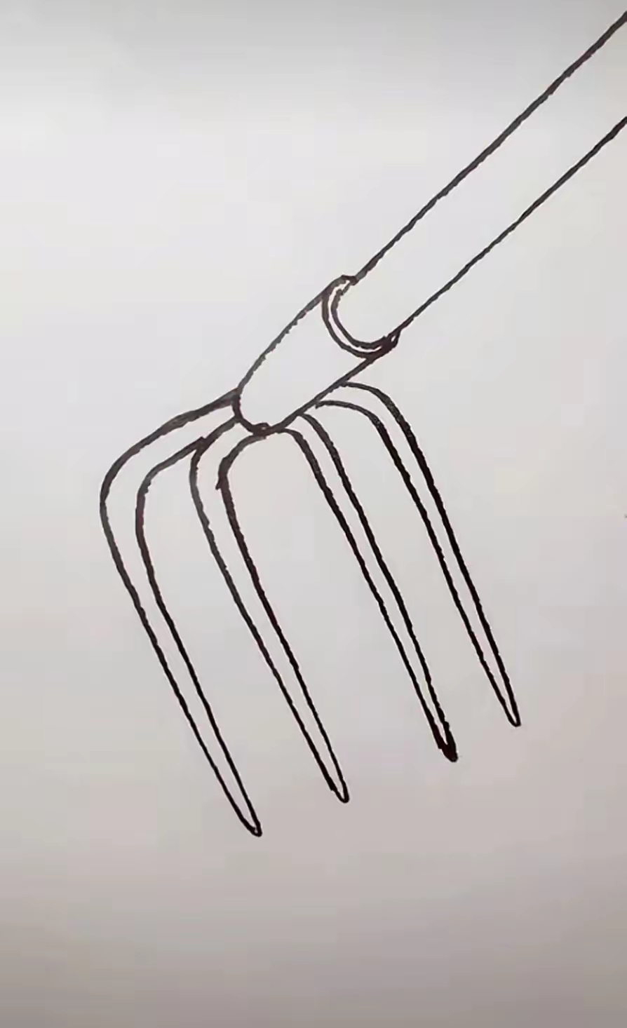 刺字简笔画图片大全土突刺画法简单又好看九钉耙简化