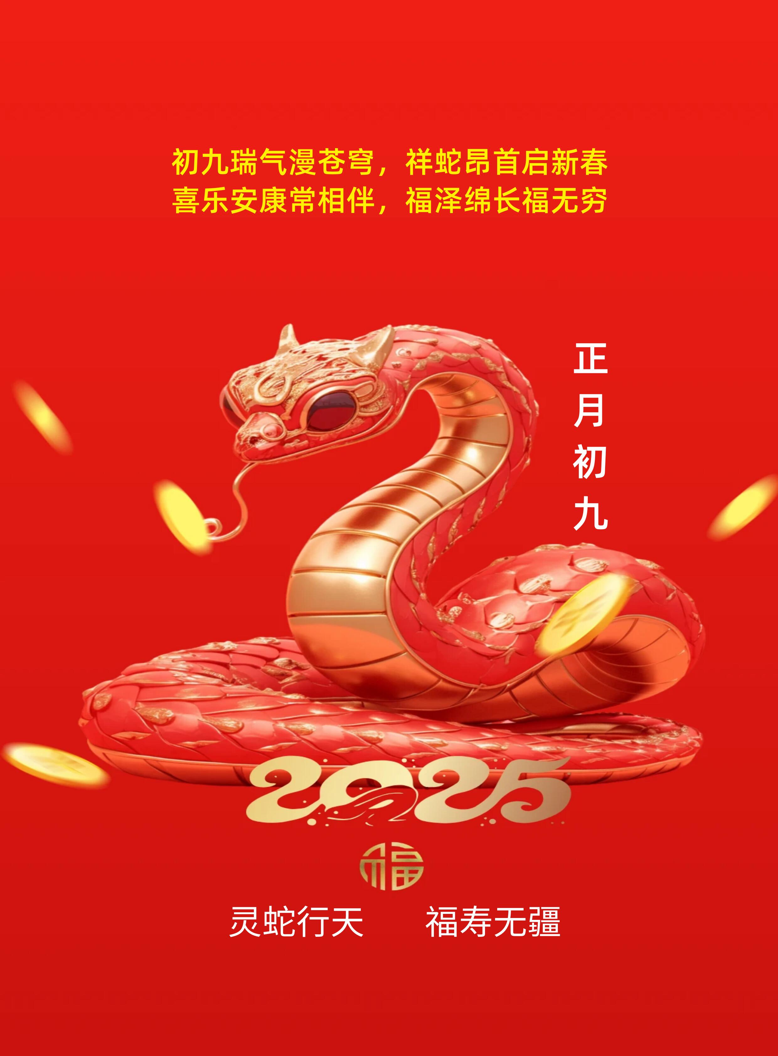 大年初九好运久久