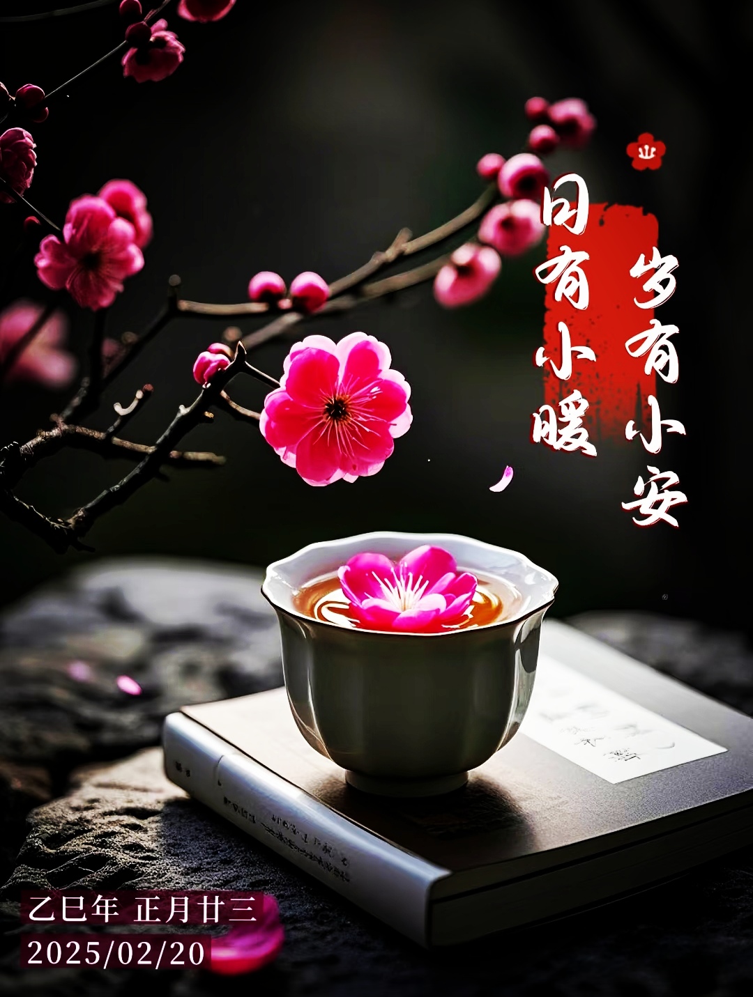 正月二十三三阳开泰四季平安五福九门六六大顺在这美好的日子里