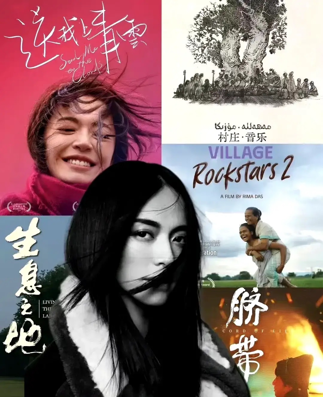 激动从文中就可以看出来她连用了三个而且还带了一个