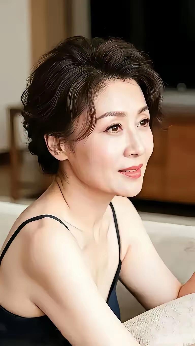 这高贵的气质,这优雅的风采,这温馨的样子,诠释了″徐娘半老,风韵不减