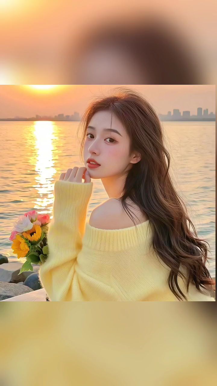 温柔甜美的女生头像