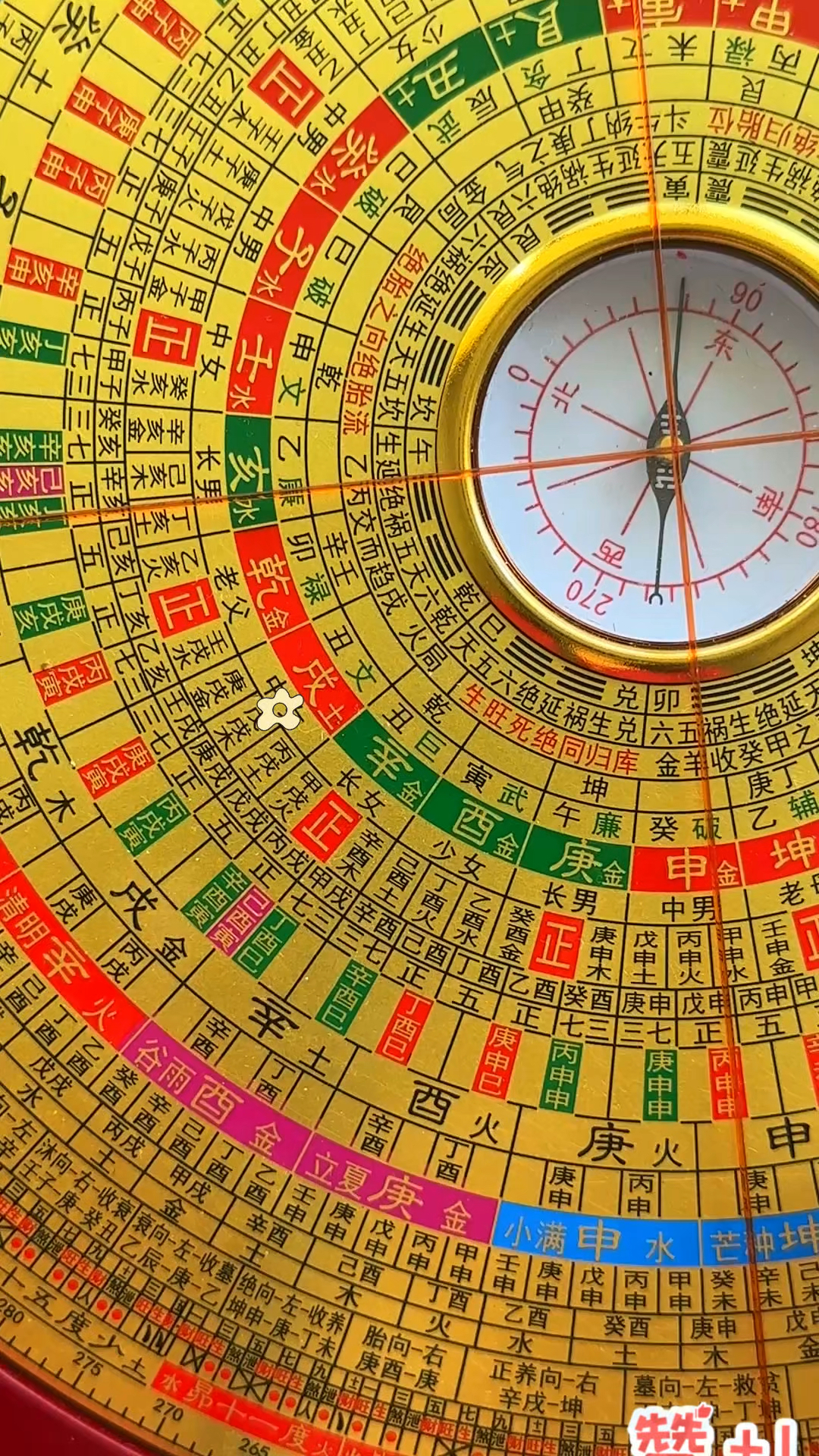 今天带大家看看这款48吉格三合罗盘,使用简单方便