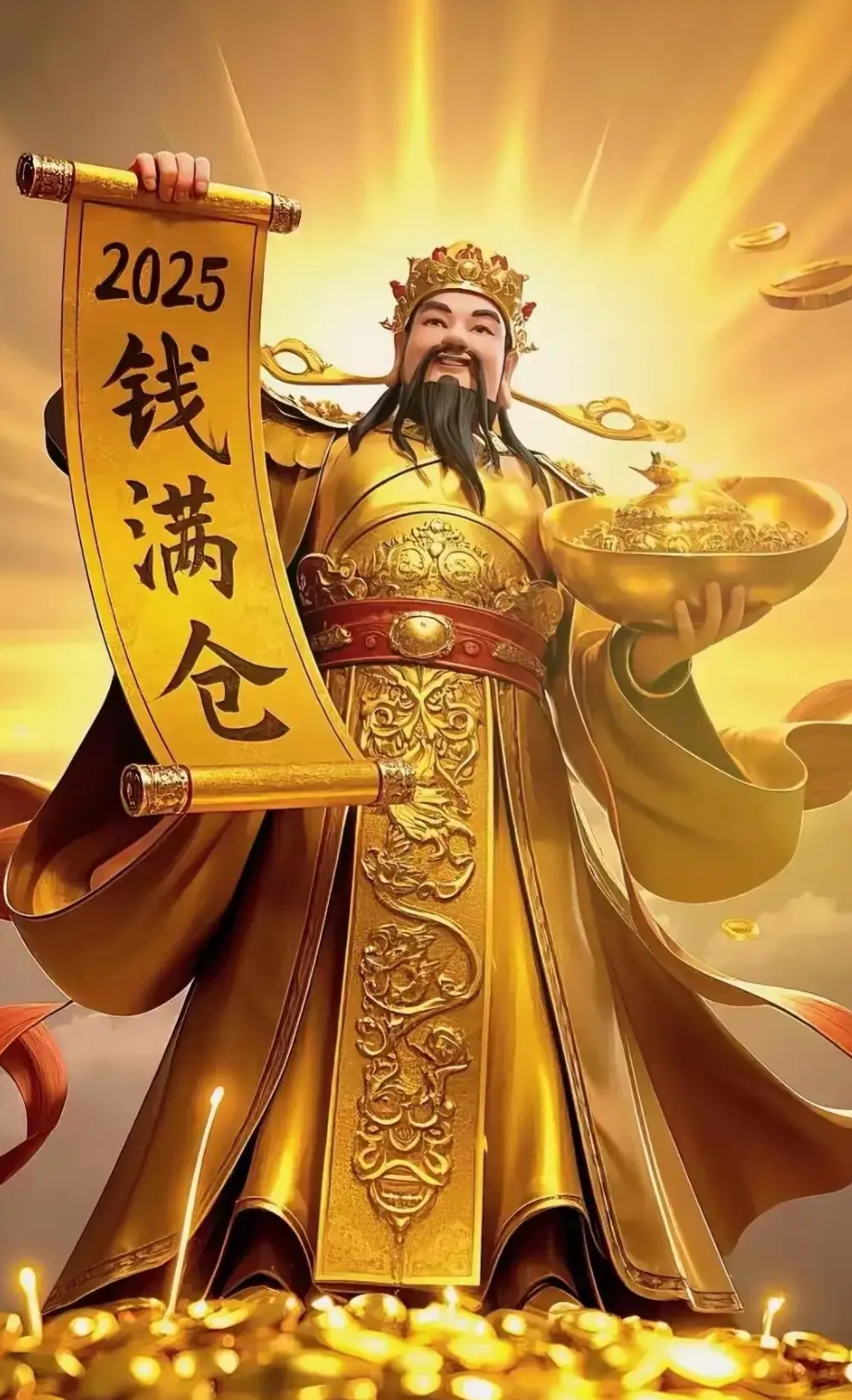 天降横财,准备签收