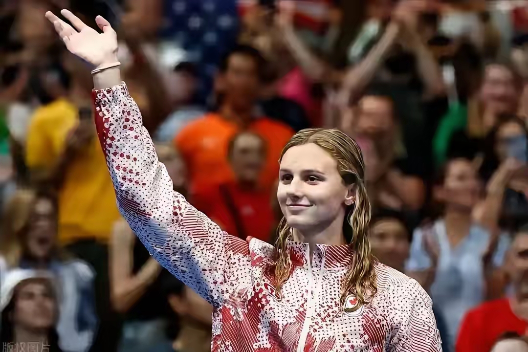 第一个单项400米自由泳力压老牌冠军莱德基和中国天才少女李冰洁夺冠