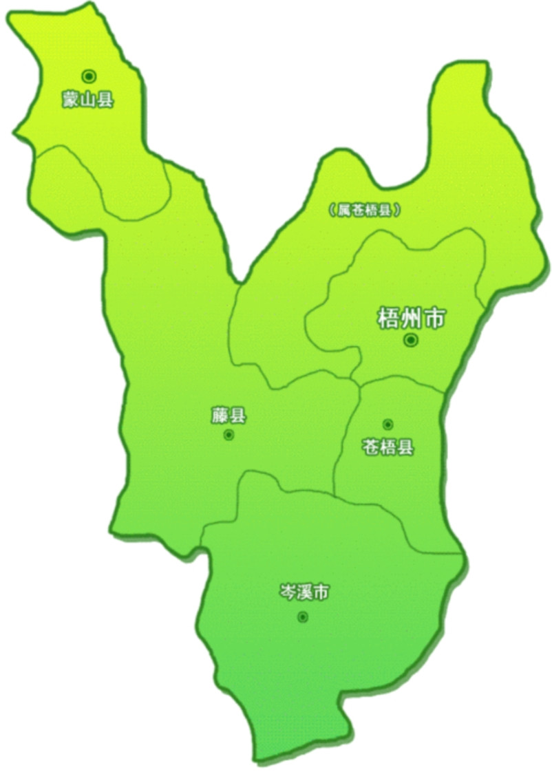 原本好好的苍梧县,被梧州硬生生的分割开来,吞并掉了最精华的龙圩镇