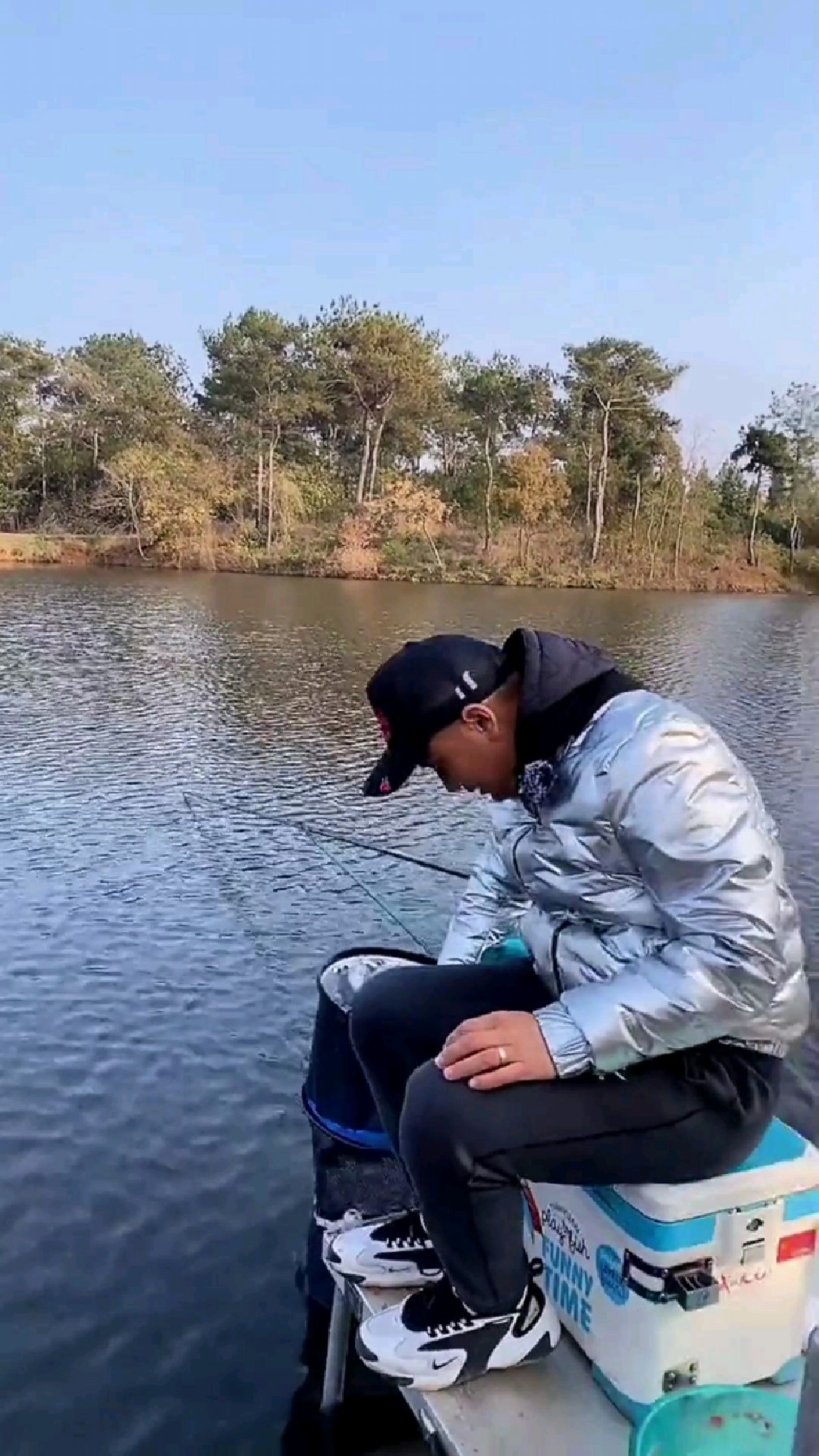 冬钓山体水库 收获满满