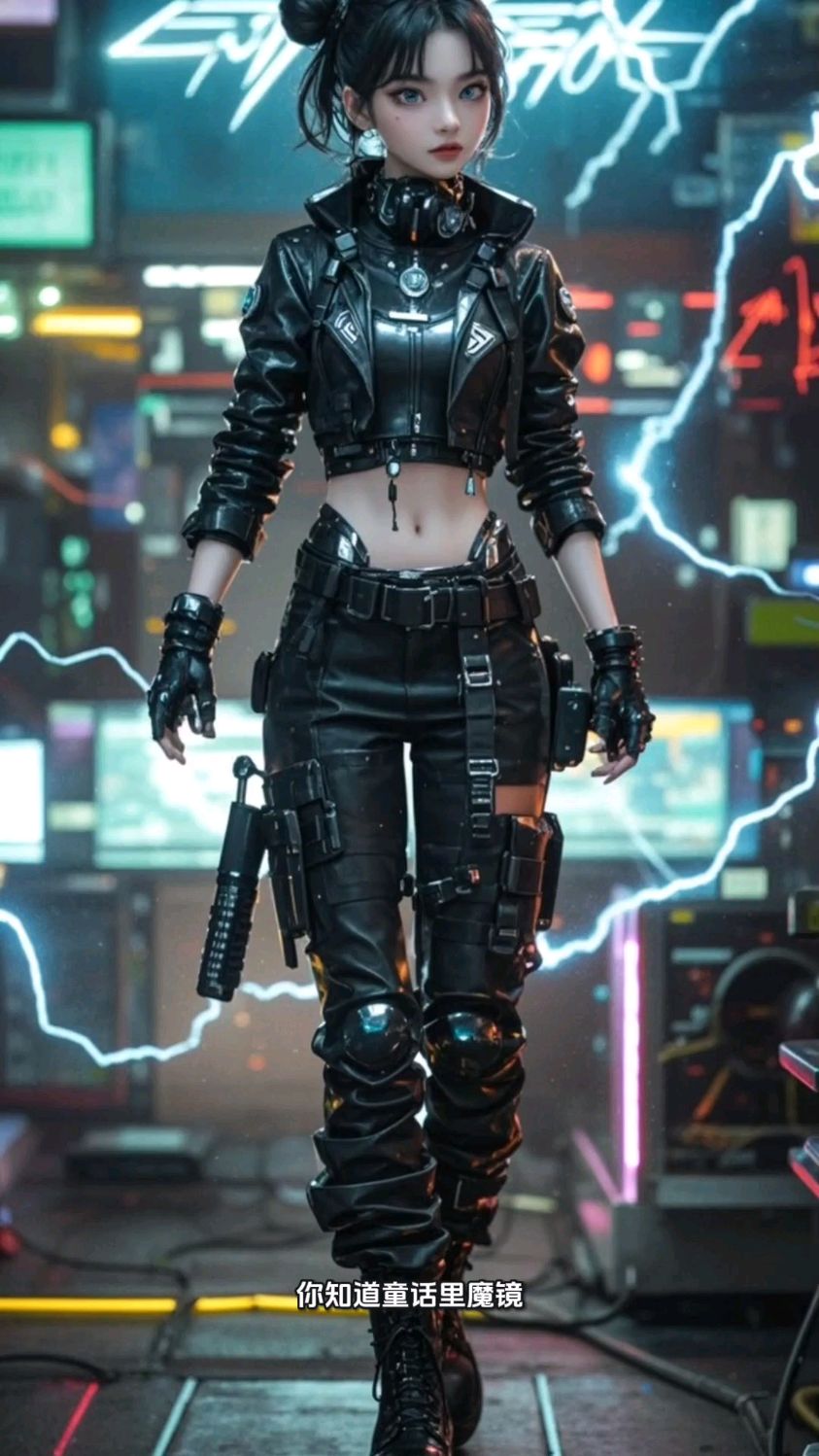 赛博朋克版白雪公主