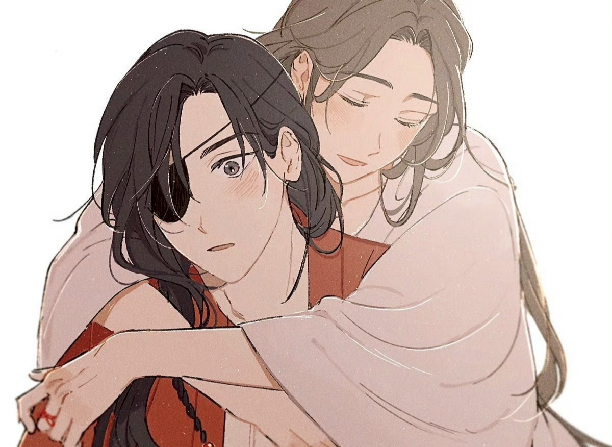 花怜各种甜甜的瞬间看得出城主还有点小害羞 #天官赐福# #动漫