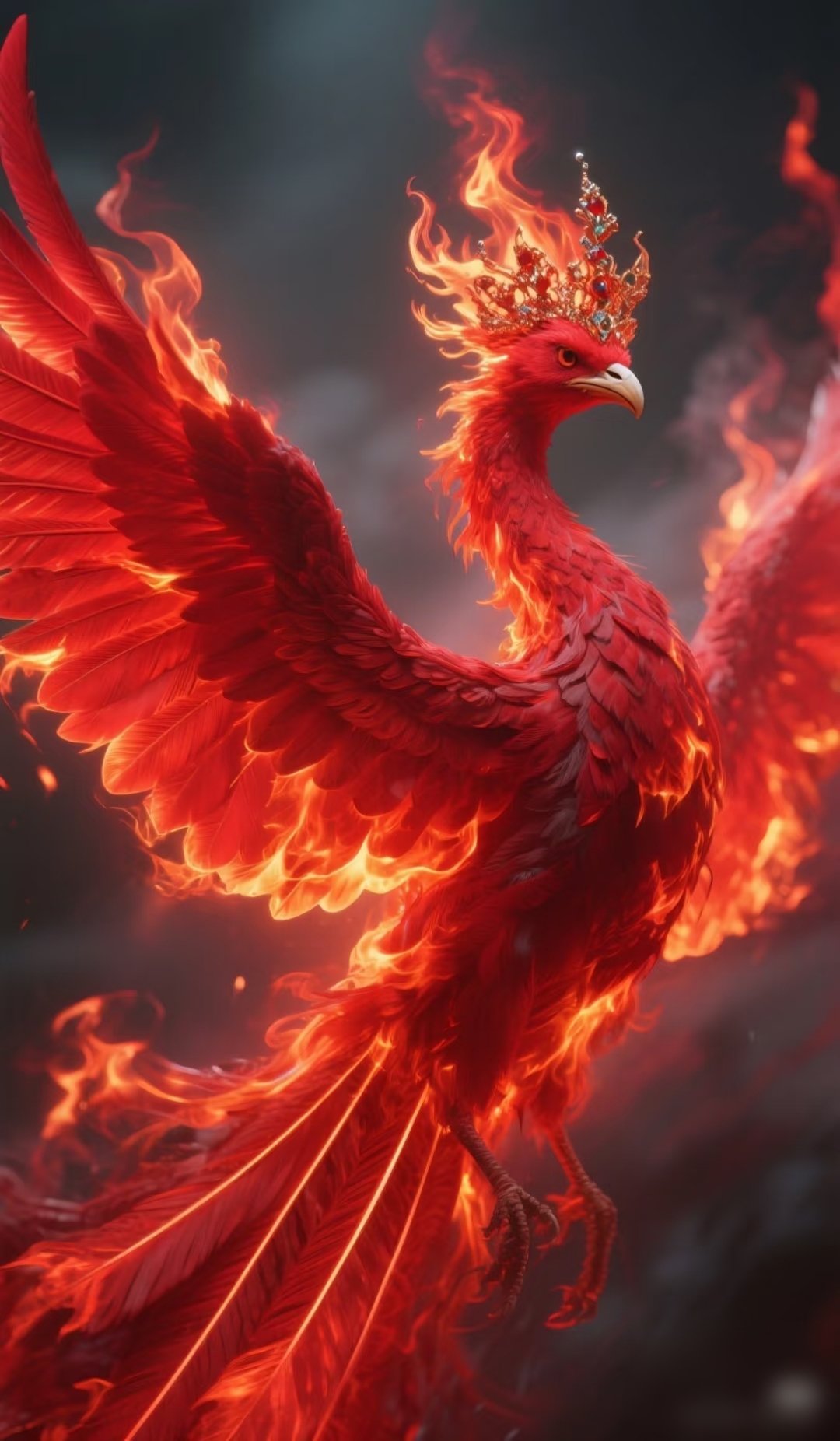 精美头像壁纸分享 凤凰代表东方祥瑞:皇权/高贵/重生