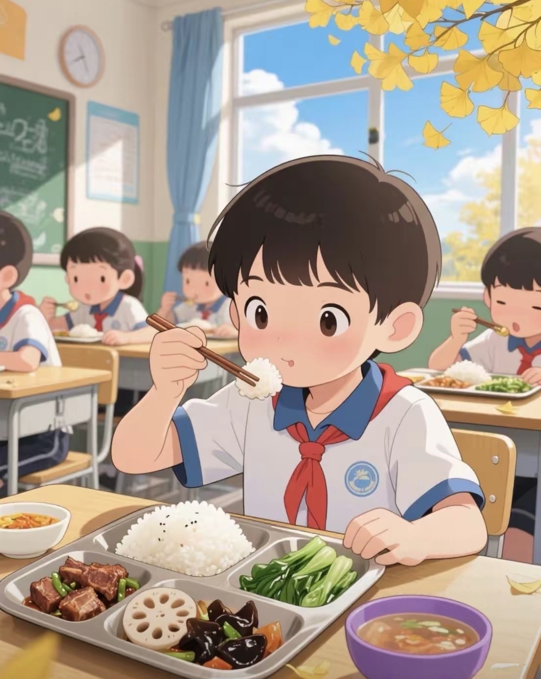 全面实现承包食堂向新型自营模式转办