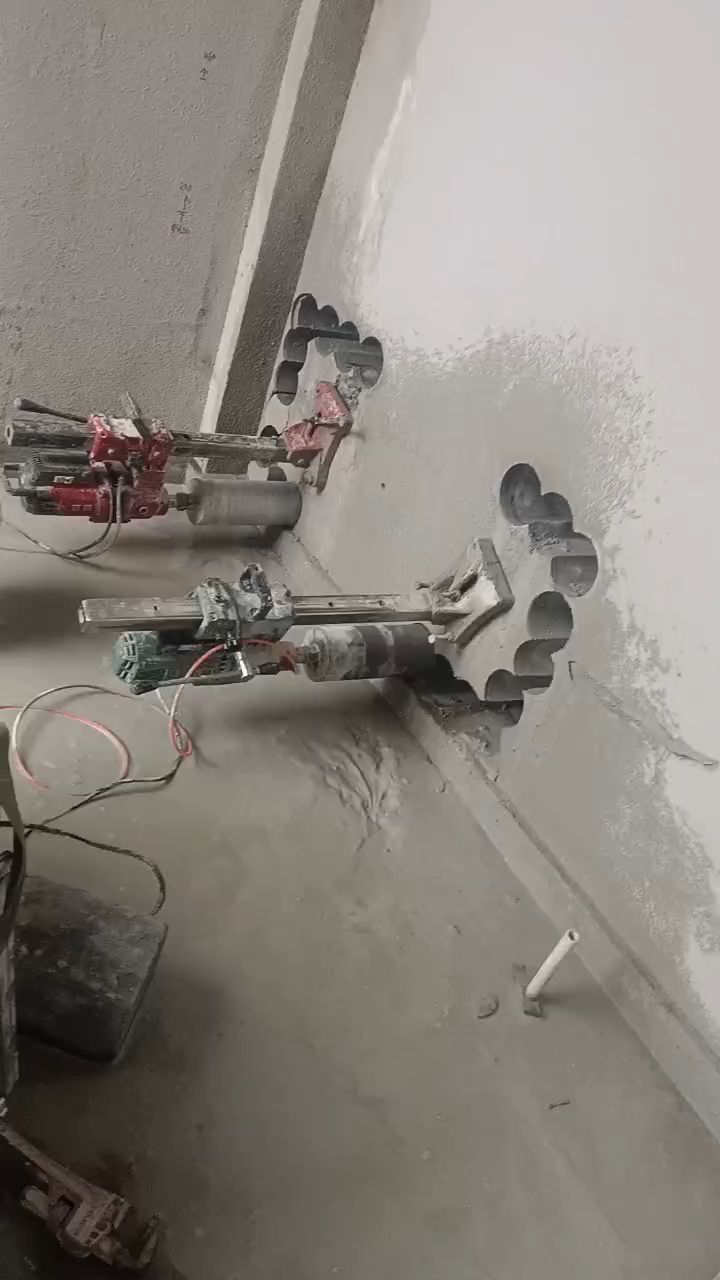 太原水钻打孔,切割门洞,打墙体,楼层板孔