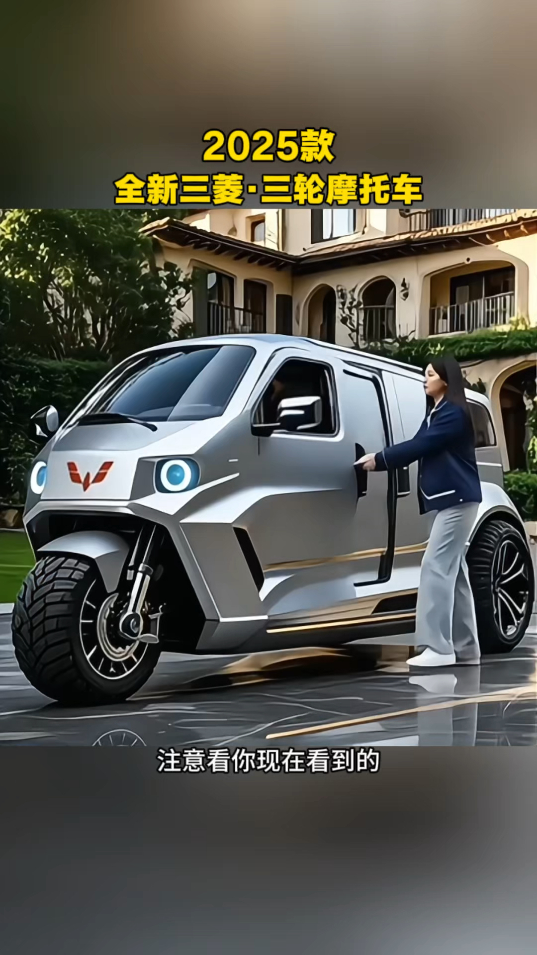 全新国产三轮摩托车