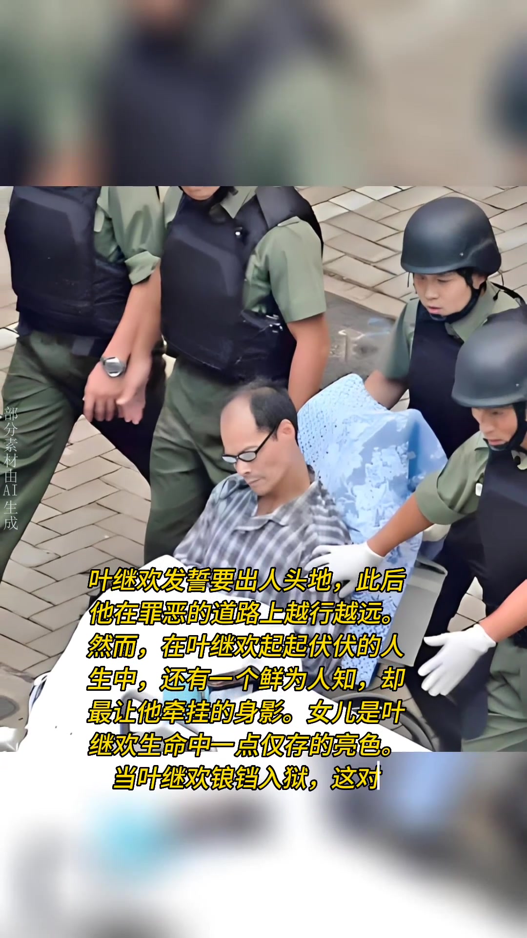 2017年,香港"贼王"叶继欢,在赤柱监狱病逝,富豪刘銮雄竟