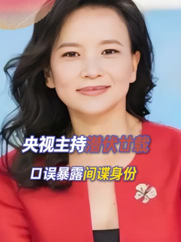 包含央视主持人间谍案口误的词条
