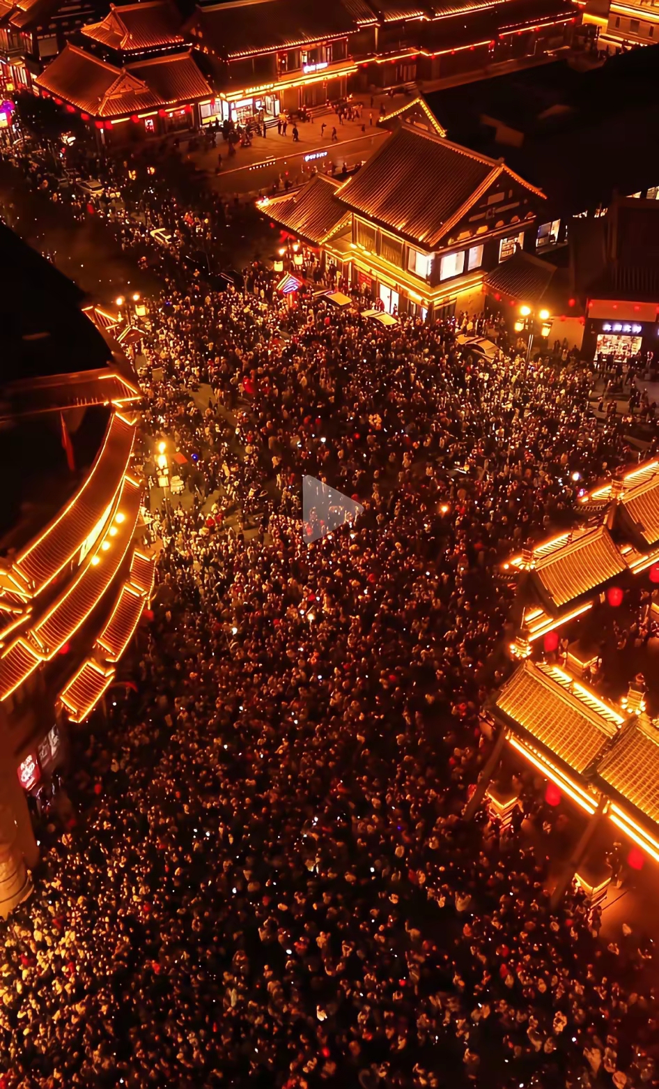 这是我看到的国庆旅游人群最拥挤的场面了吧一一山西大同