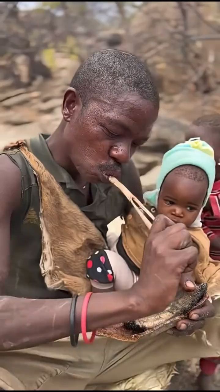 彪形大汉的温情时刻