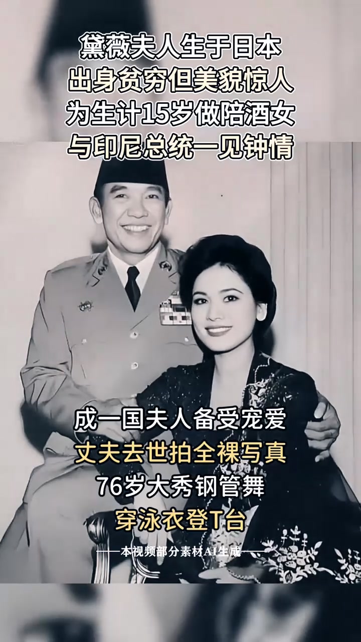 黛薇夫人:从艺伎到总统夫人,丈夫去世后竟拍全裸写真