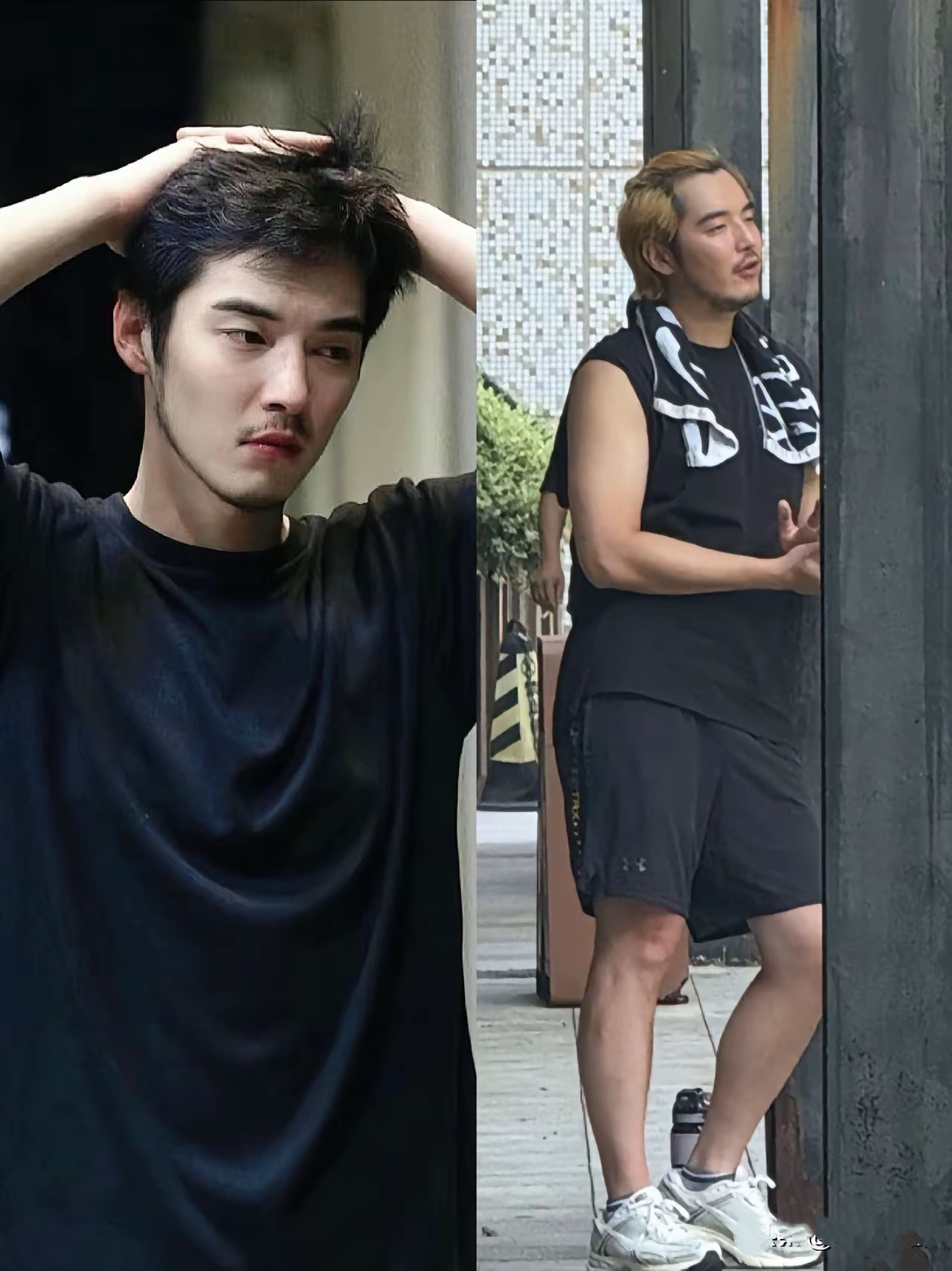 这还是我认识的展博吗 怎么发福了呀 不过可以看出来松弛感满满