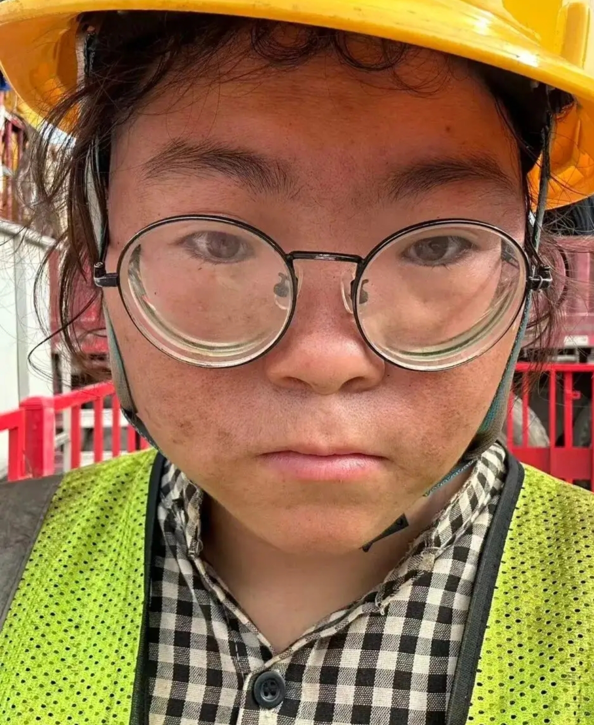 已经在工地上做了五年的钢筋工
