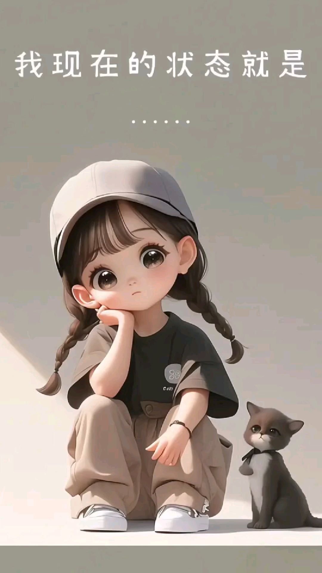 治愈系漫画图片 我只想静静不说话