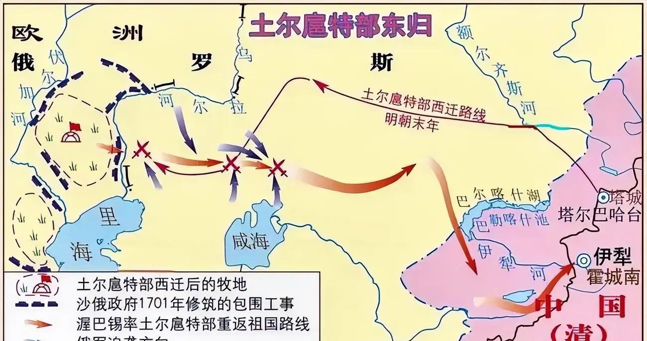 东归渥巴锡震撼草原!清朝乾隆赐名卓里克图汗安置土尔扈特部