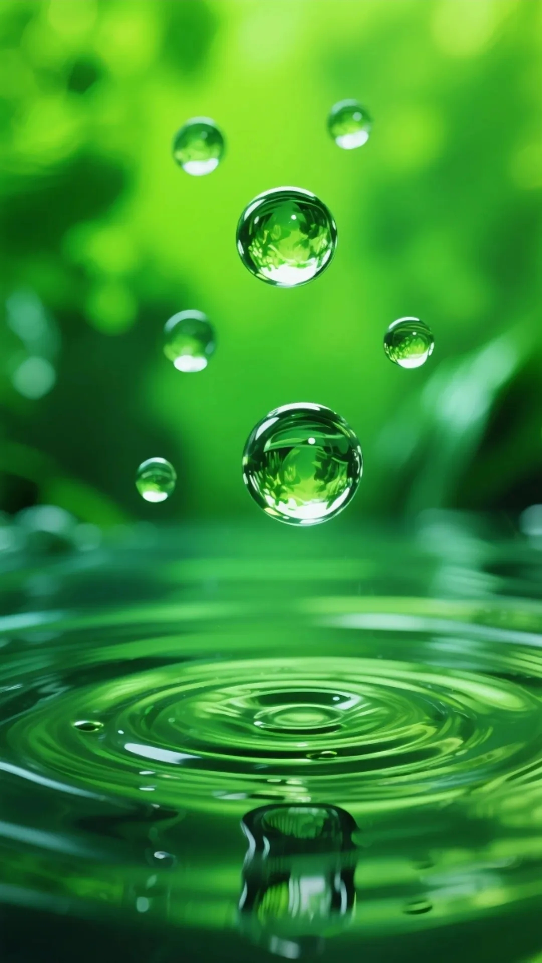 一眼心动的绿色壁纸