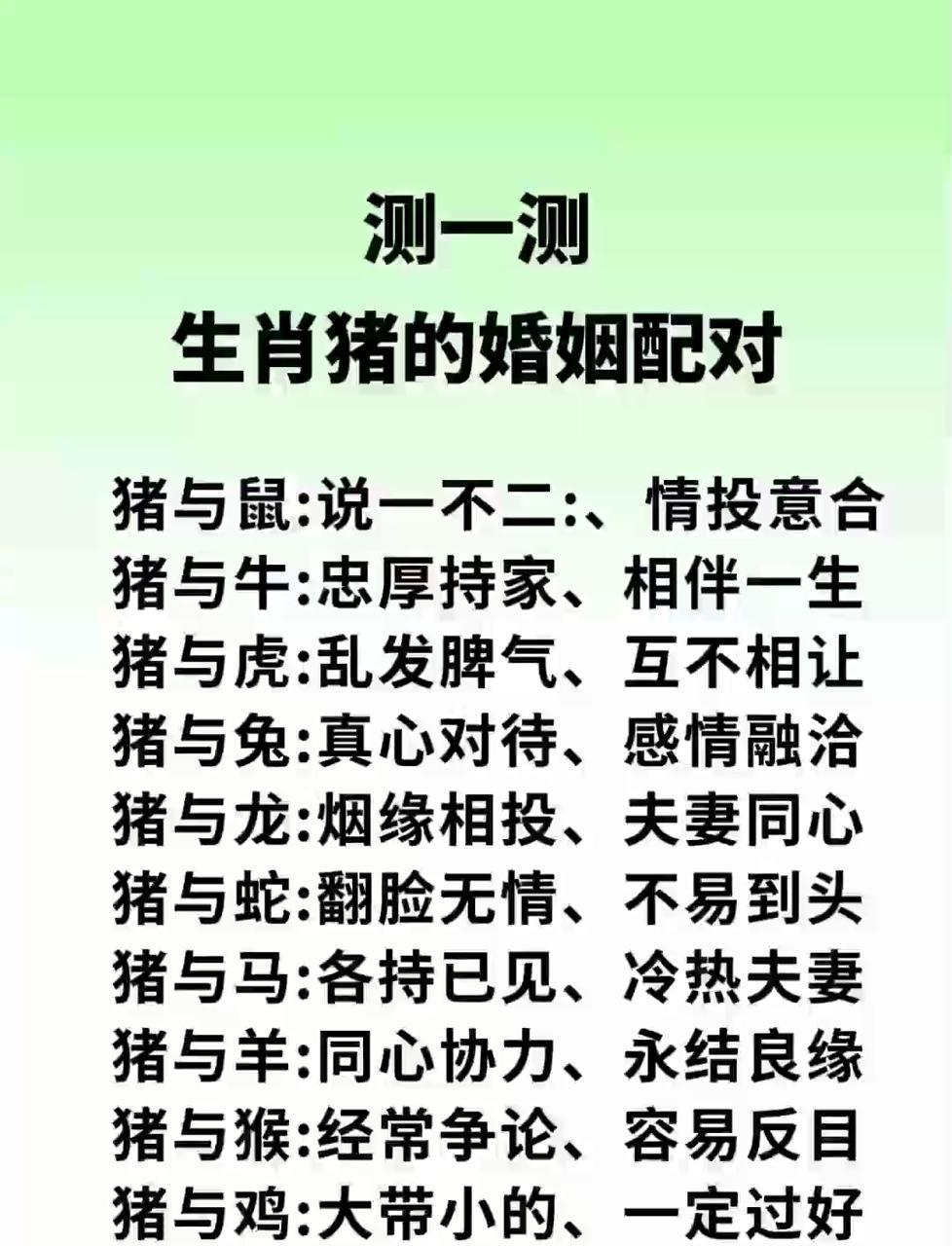 属猪婚配最佳组合3种搭配让感情稳固幸福