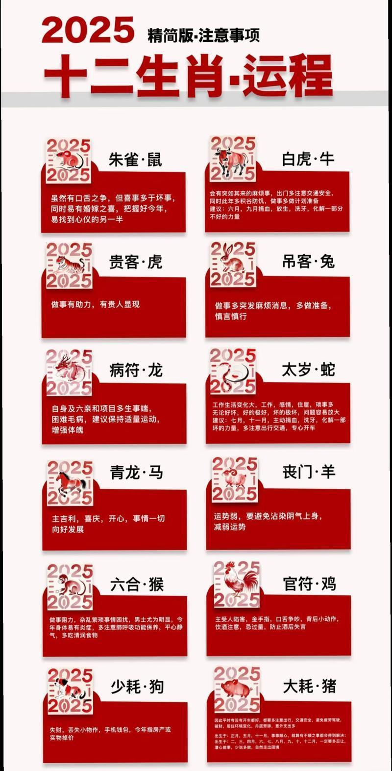 2025生肖年度运势如何(2025生肖年度运势如何看)