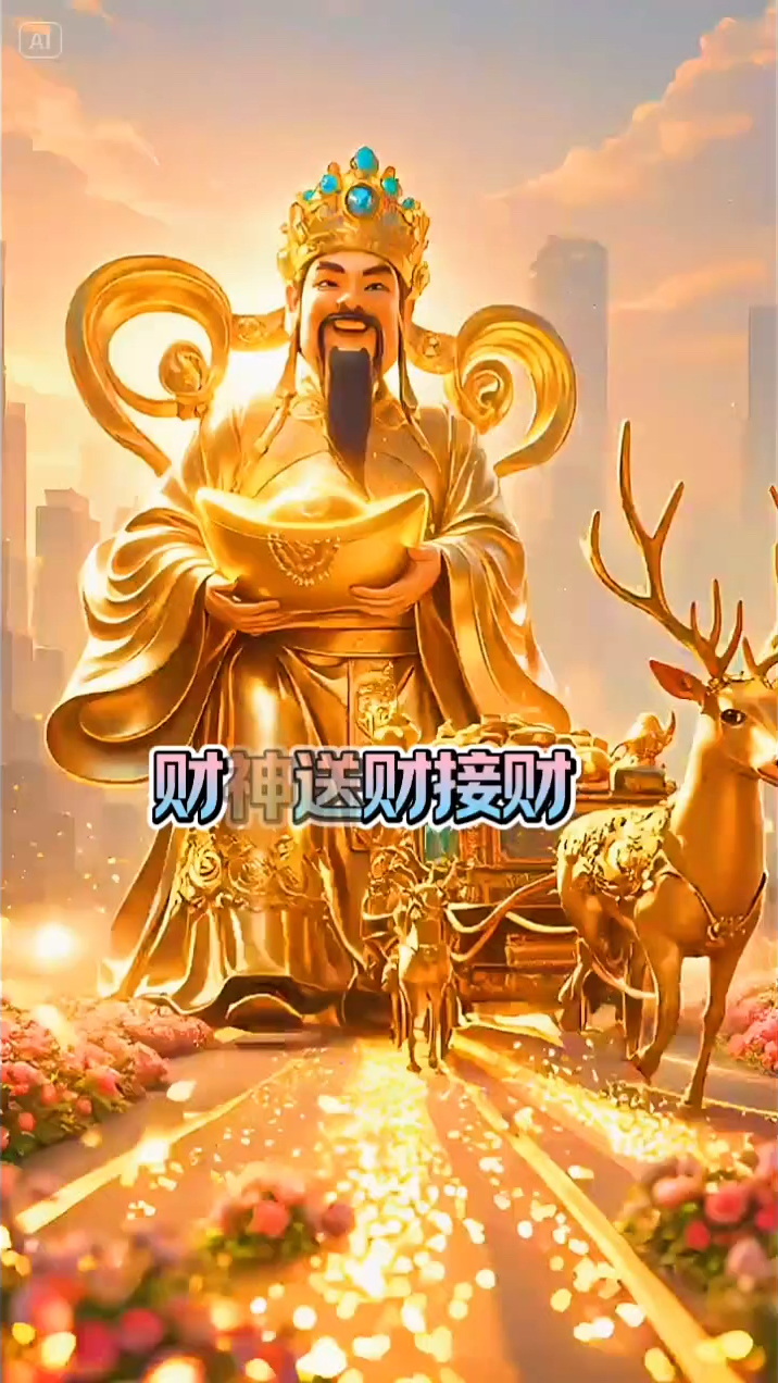 财神爷来给你送财啦