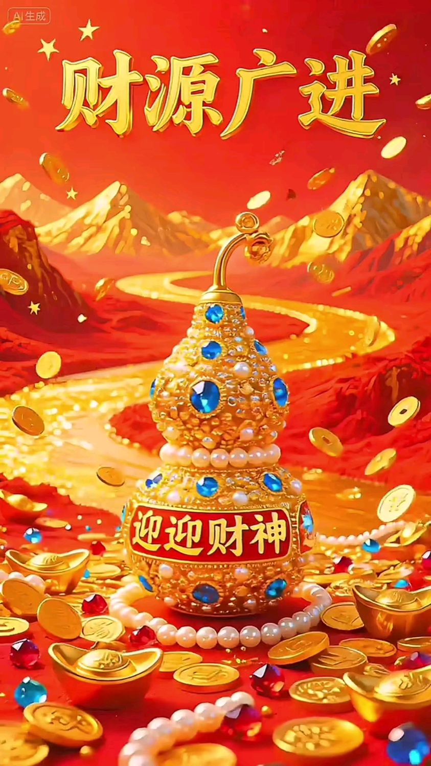 财源广进财运满满