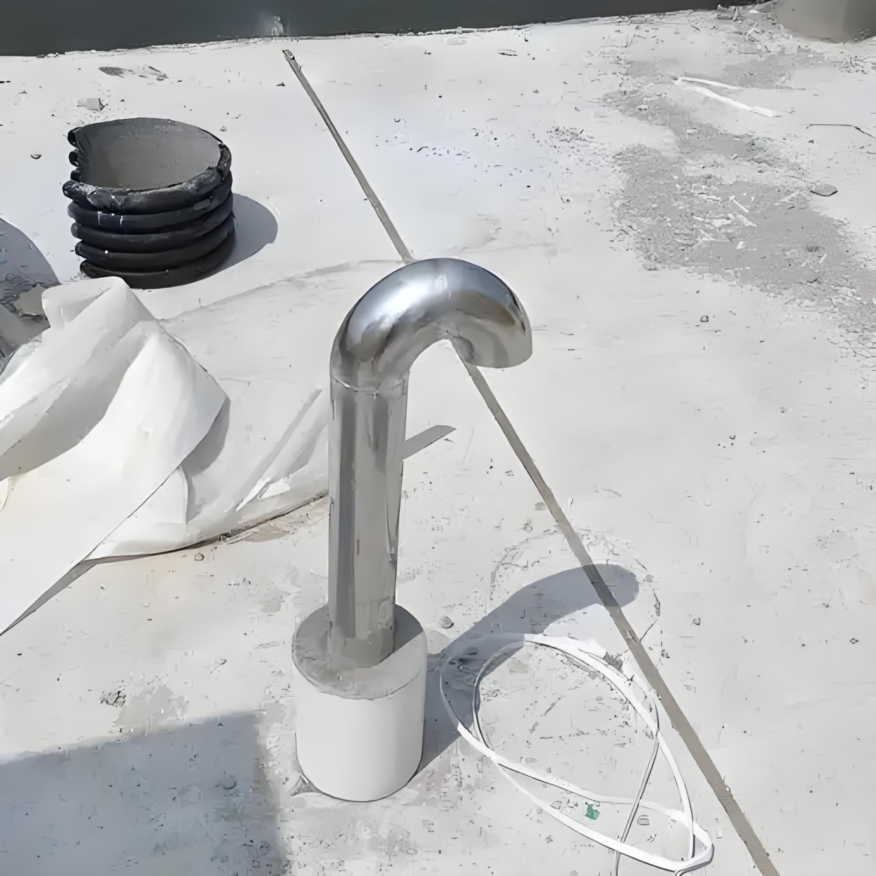 屋面设置排气管有什么用,如何施工是关键!