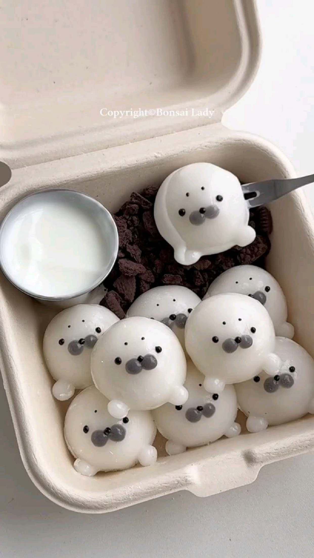 可可爱爱的糯叽叽甜品,萌化我的心