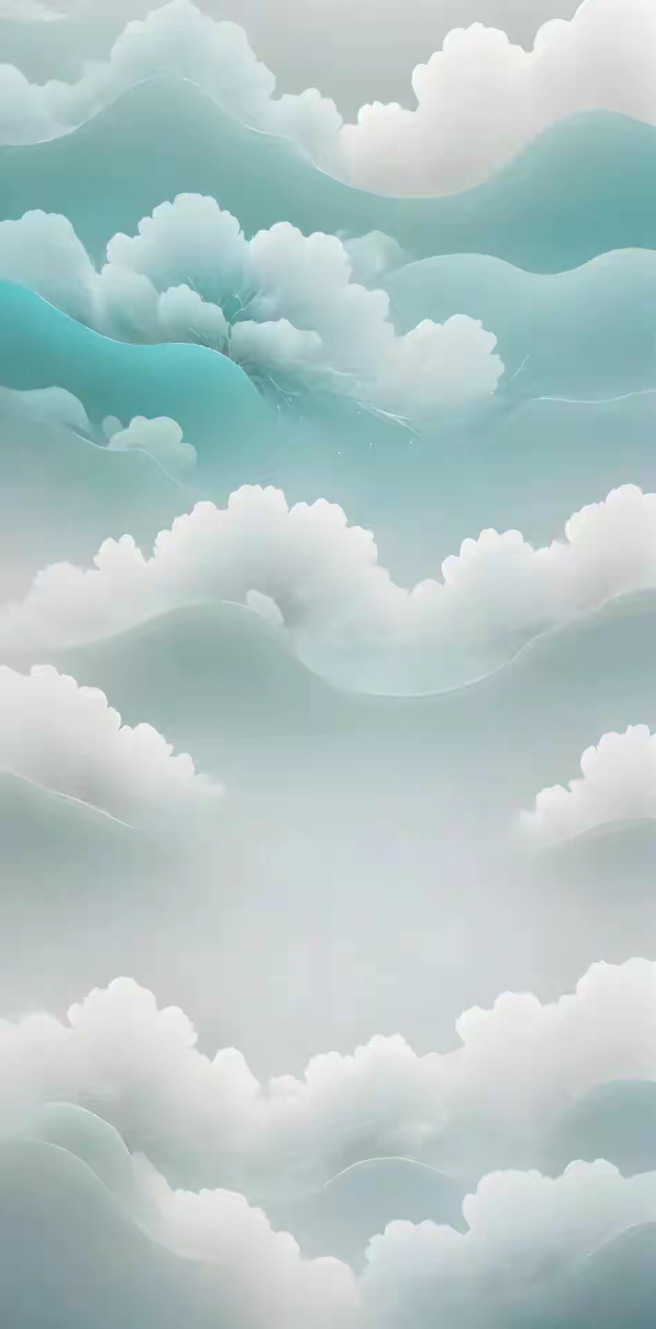 今日份青色小清新壁纸来喽～只此青绿,不负春光!