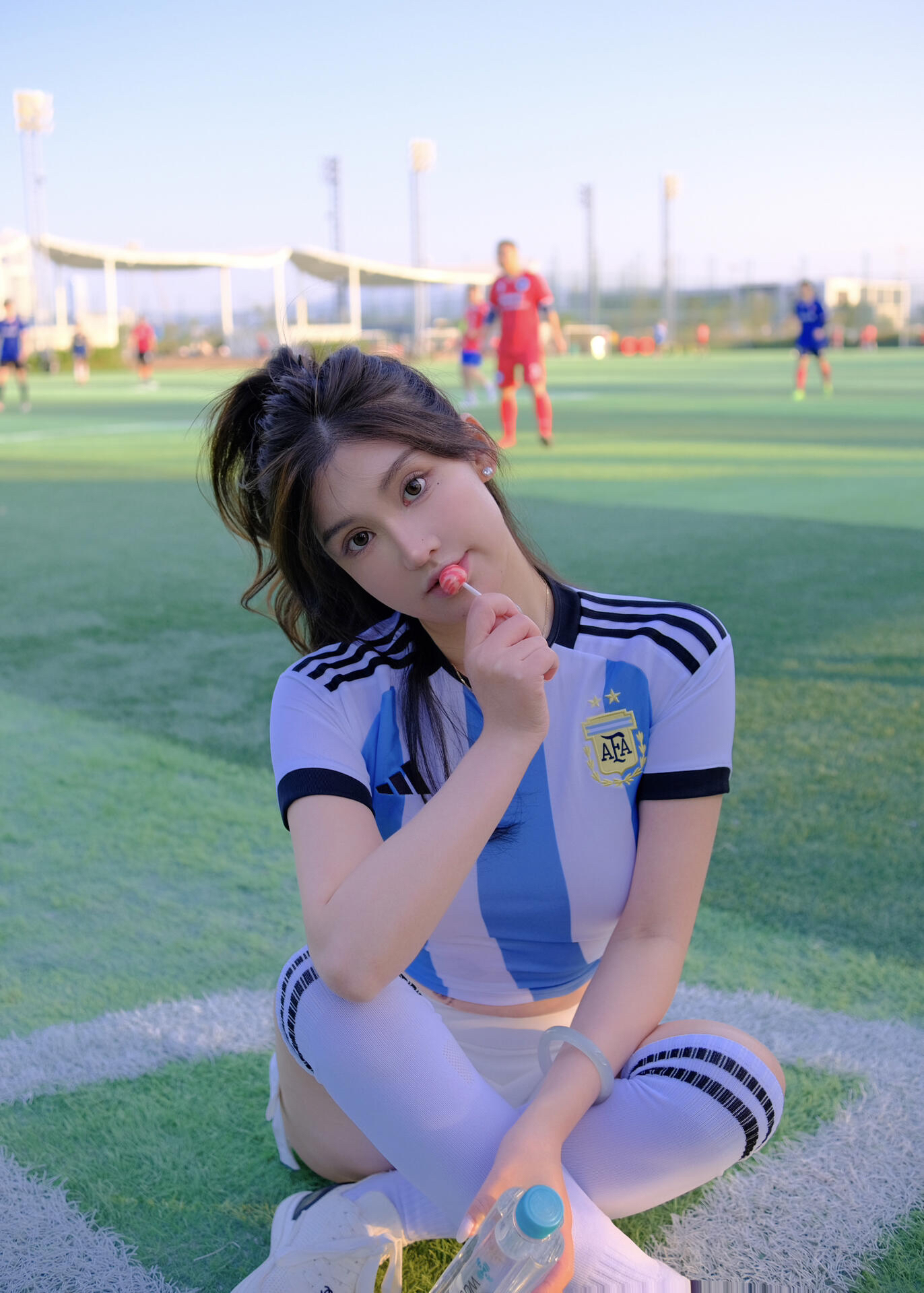 今天是阿根廷的足球宝贝~#动态连更挑战