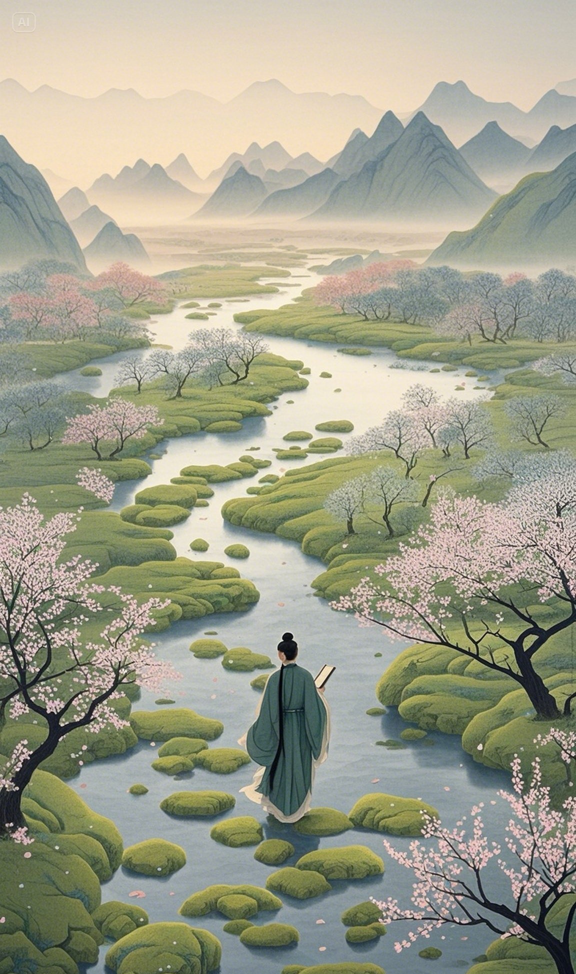 朱熹《春日》神游泗水寻芳"见得道理透彻后,满目无非至道