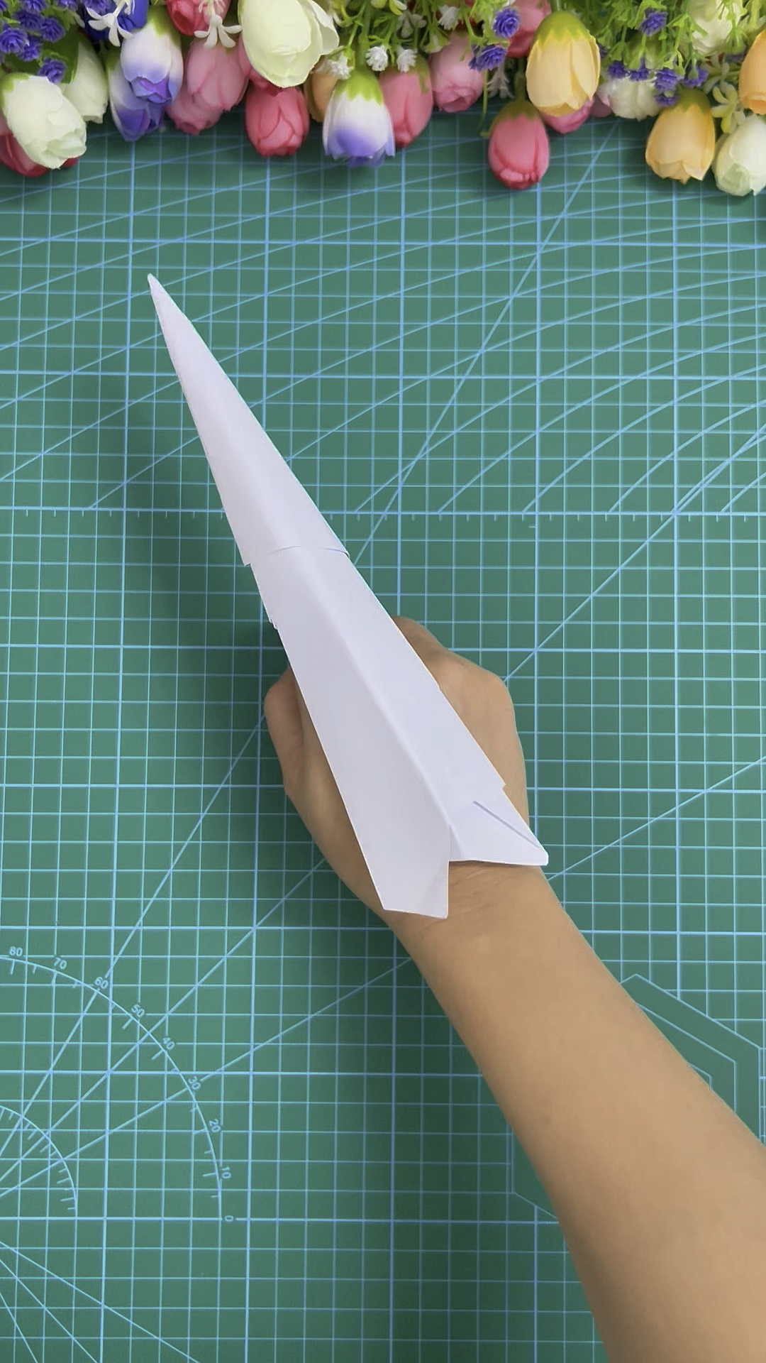 折纸箭纸飞机,五秒十步就能学会