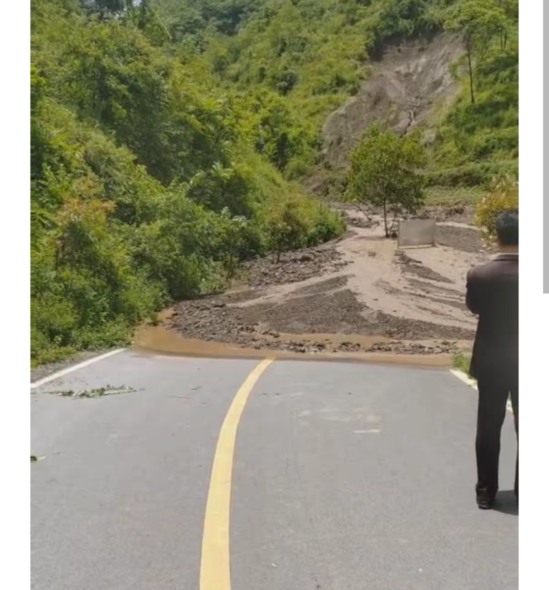 2025年5月22日,贵州毕节市大方县遭受暴雨侵袭,部分地区受灾严重