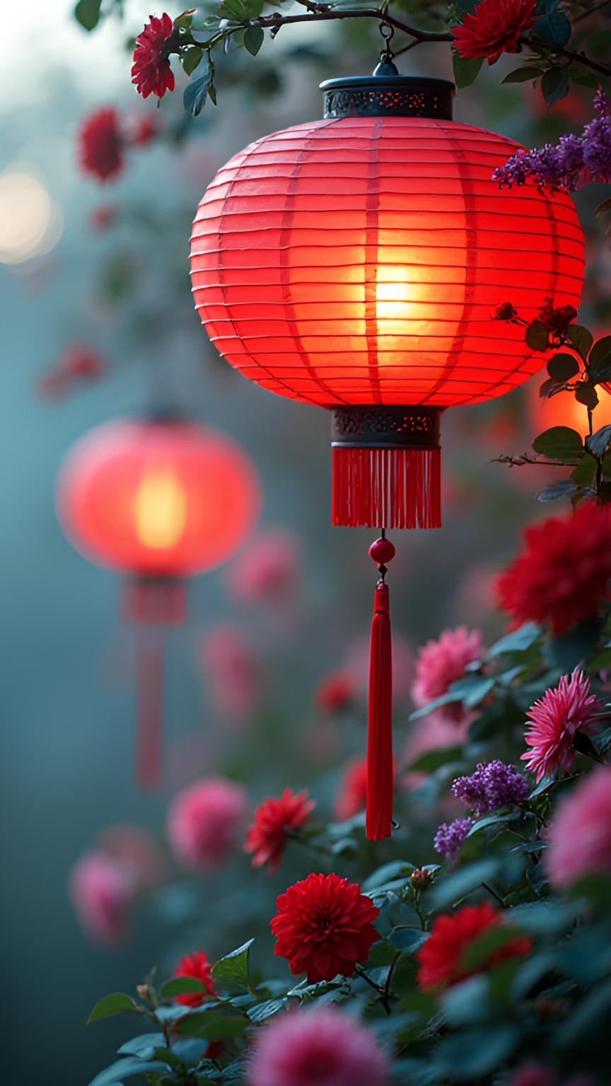 冬日北方,天朗气清,新岁启封,华灯璀璨,人声沸扬