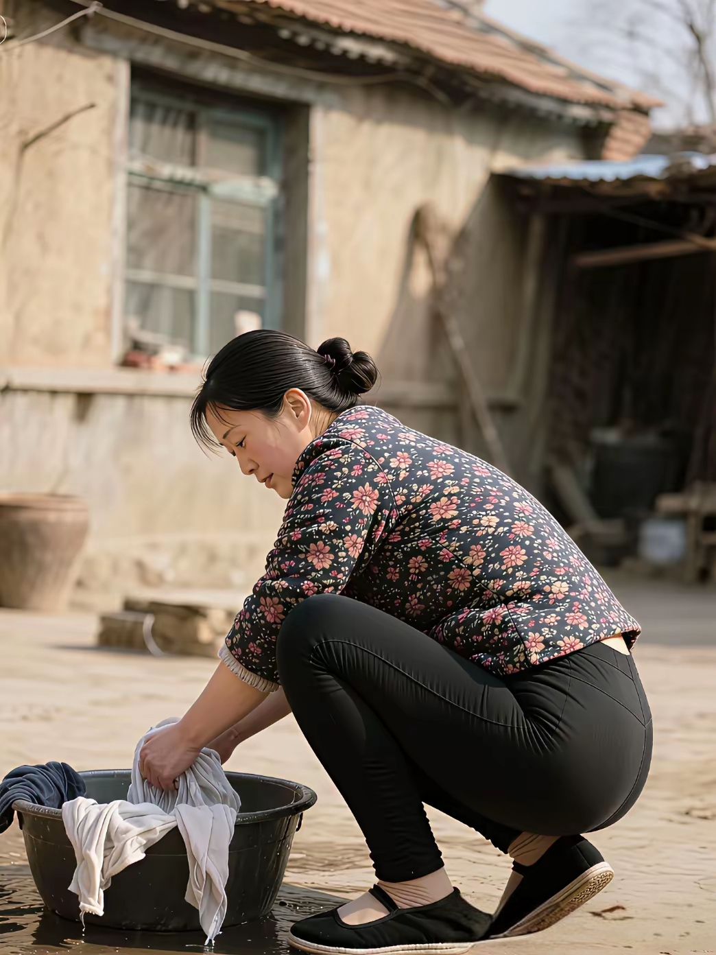 咱农村要是摊上这么个老婆,那真是祖坟冒青烟,家里祖上积德咯!