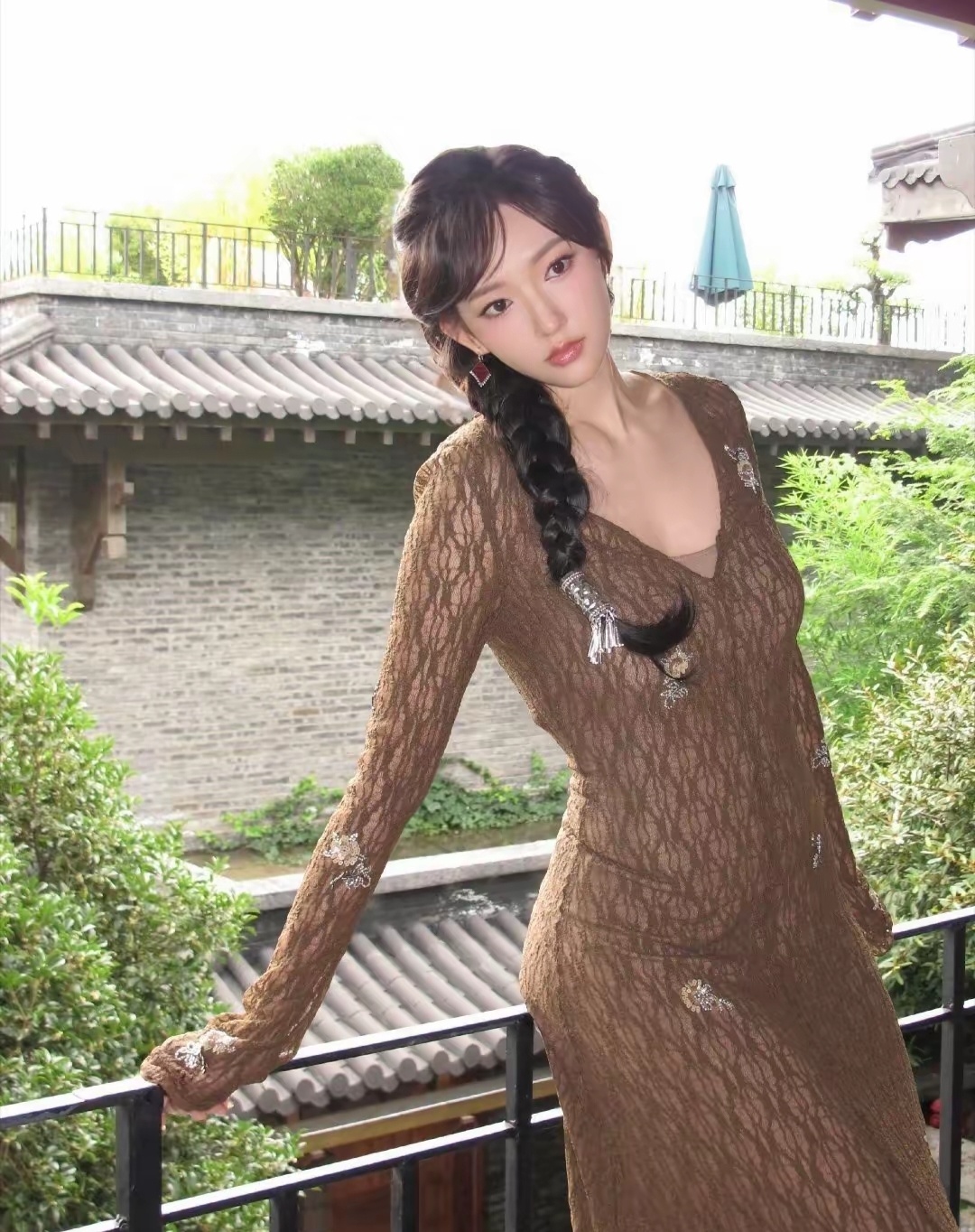 说程潇胖?应该是微胖女星中的佼佼者吧