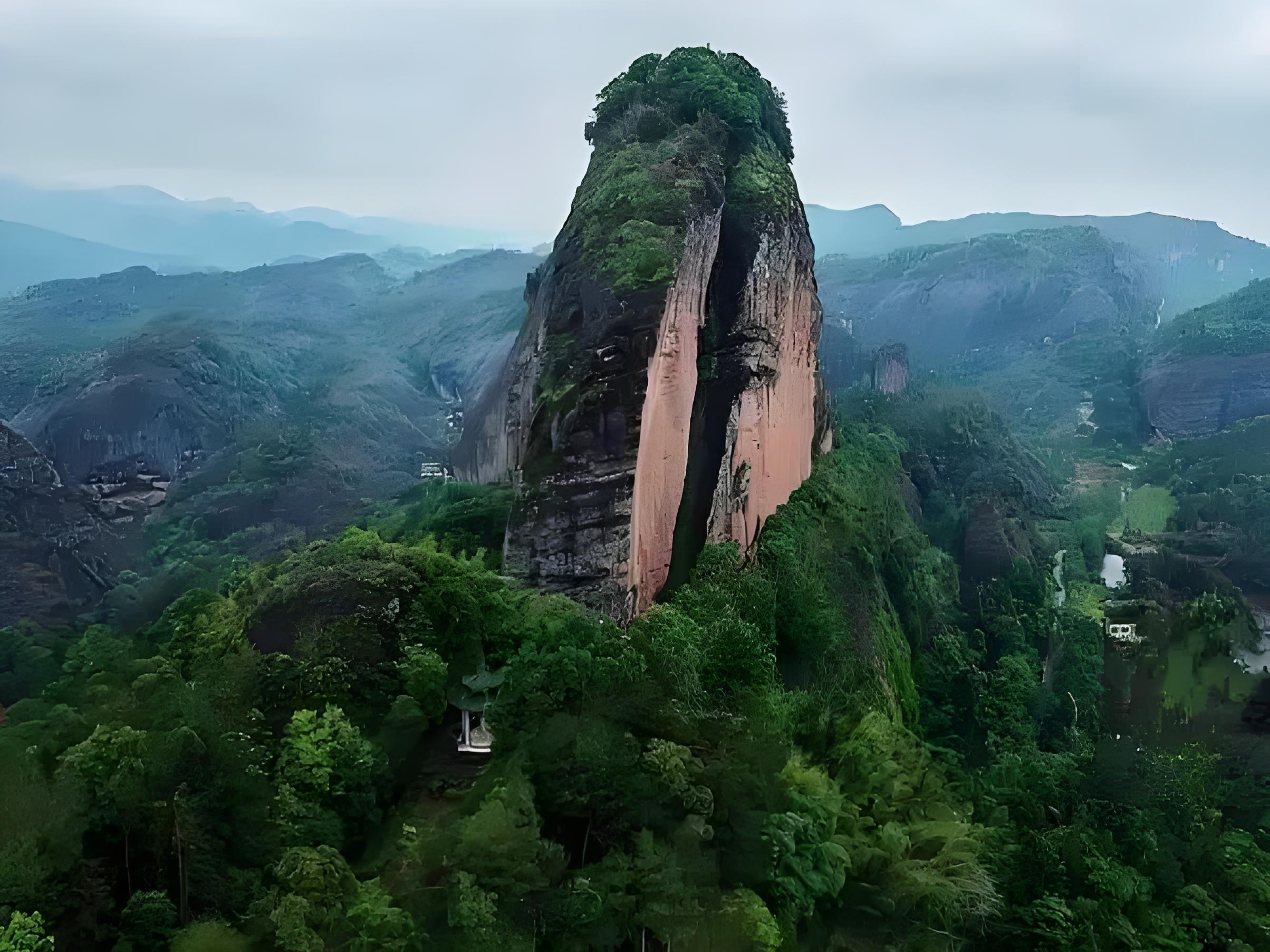 江西翠微峰:中国易堂第一山,宁都最著名的风景区