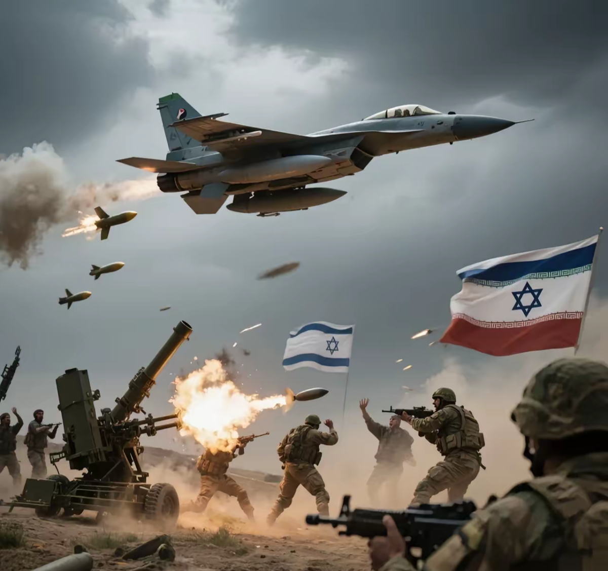 6月13号凌晨以色列突然对伊朗首都德黑兰发起轰炸,据以色列的说法是